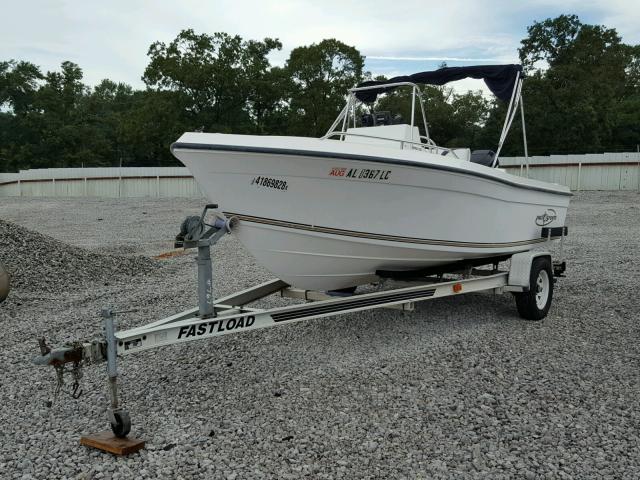 WJ1T0255J001 - 2001 PROS BOAT WHITE photo 2