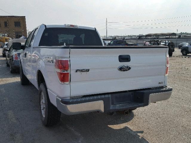 1FTFX1EV0AFC38056 - 2010 FORD F150 XLT WHITE photo 3