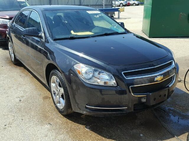 1G1ZC5EB3A4139970 - 2010 CHEVROLET MALIBU 1LT BLACK photo 1