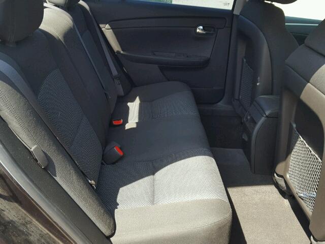 1G1ZC5EB3A4139970 - 2010 CHEVROLET MALIBU 1LT BLACK photo 6