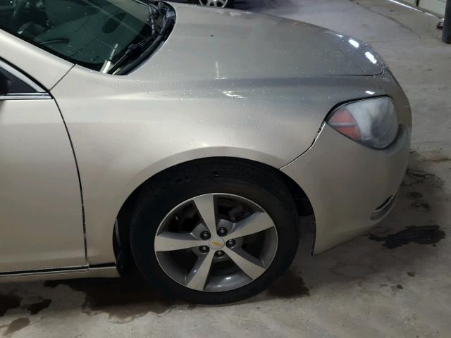 1G1ZC5E10BF257794 - 2011 CHEVROLET MALIBU 1LT 奶油色 照片 9