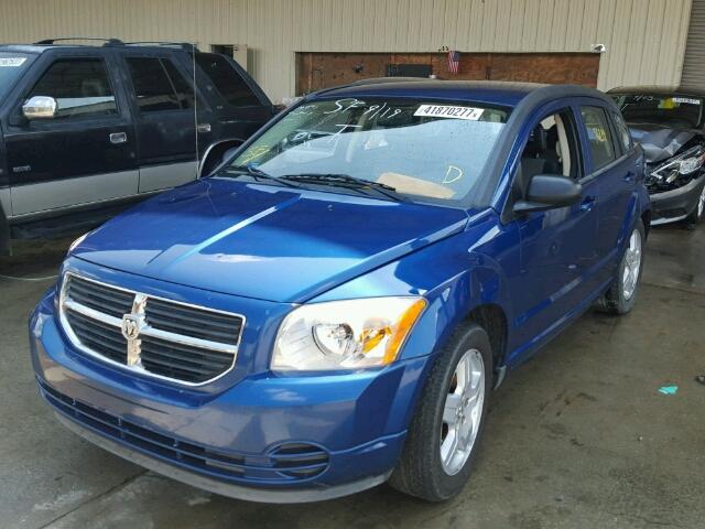 1B3HB48A79D165696 - 2009 DODGE CALIBER BLUE photo 2