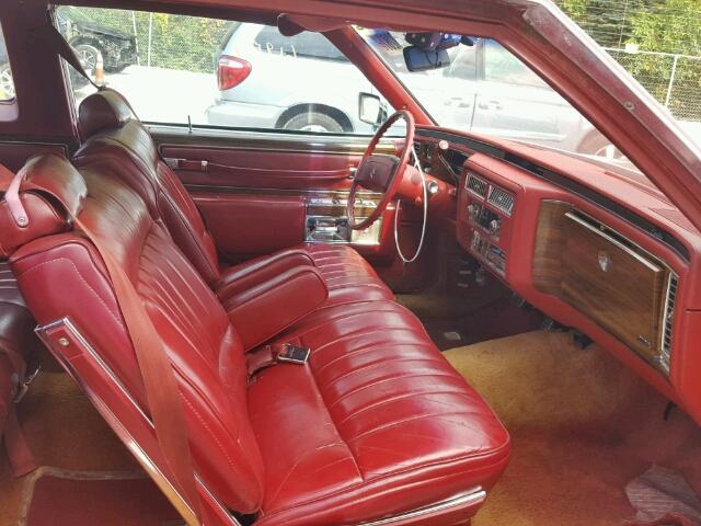 6D47S80188826 - 1978 CADILLAC DEVILLE RED photo 5
