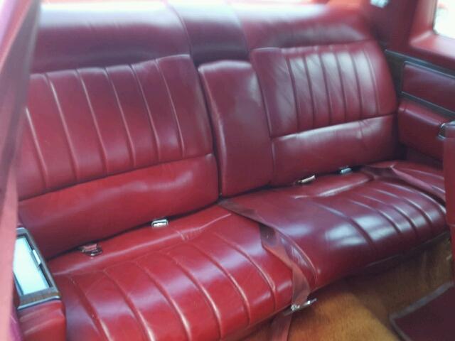 6D47S80188826 - 1978 CADILLAC DEVILLE RED photo 6