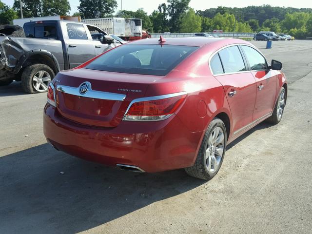 1G4GD5E39CF363428 - 2012 BUICK LACROSSE P MAROON photo 4