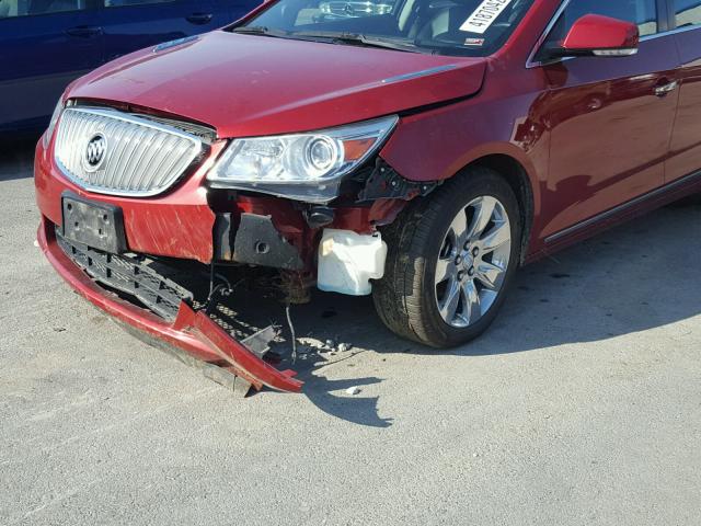 1G4GD5E39CF363428 - 2012 BUICK LACROSSE P MAROON photo 9