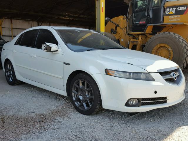 19UUA76587A046515 - 2007 ACURA TL TYPE S WHITE photo 1