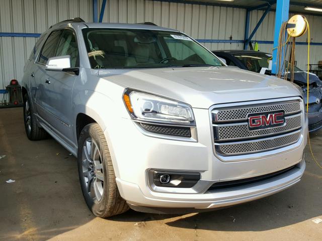 1GKKVTKD2EJ161015 - 2014 GMC ACADIA DEN SILVER photo 1