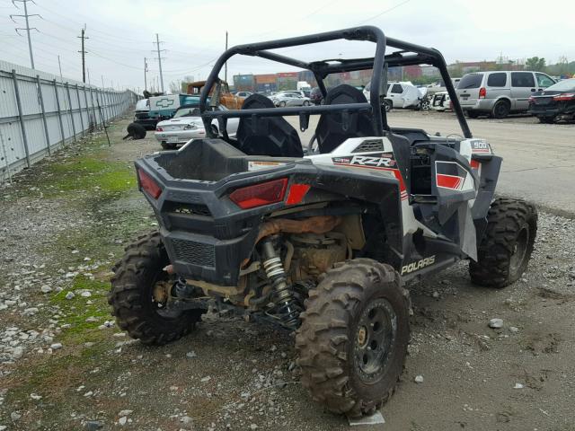 3NSVBA872GH105547 - 2016 POLARIS RZR S 900 WHITE photo 4