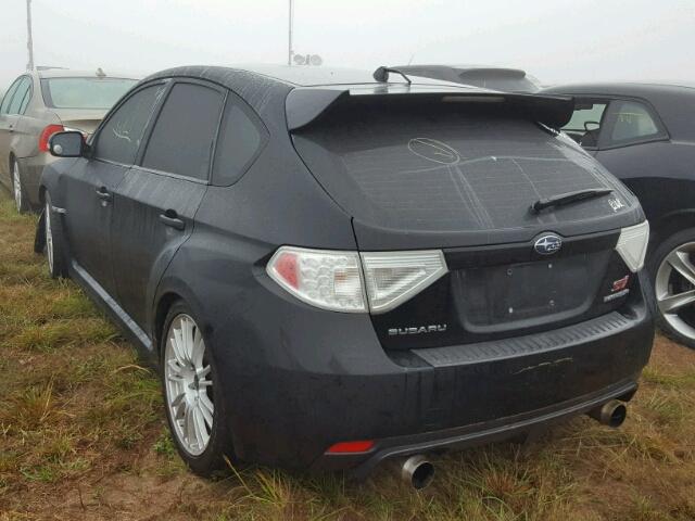 JF1GR89698L829823 - 2008 SUBARU IMPREZA BLACK photo 3