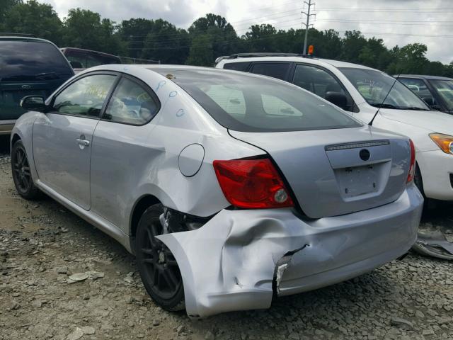 JTKDE167250043526 - 2005 TOYOTA SCION TC 银色 照片 3