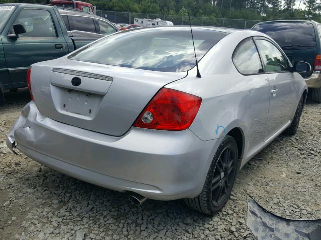 JTKDE167250043526 - 2005 TOYOTA SCION TC 银色 照片 4