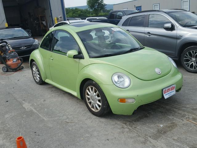 3VWCK31C64M414126 - 2004 VOLKSWAGEN NEW BEETLE 绿色 照片 1