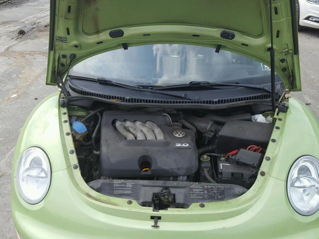 3VWCK31C64M414126 - 2004 VOLKSWAGEN NEW BEETLE 绿色 照片 7