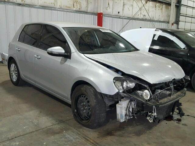 WVWDB7AJ9DW135587 - 2013 VOLKSWAGEN GOLF SILVER photo 1