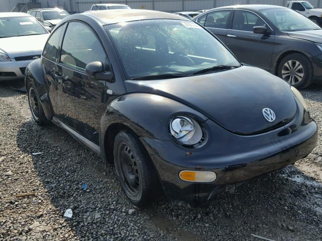 3VWCS21C21M432290 - 2001 VOLKSWAGEN NEW BEETLE 黑色 照片 1