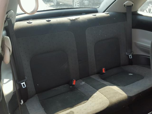 3VWCS21C21M432290 - 2001 VOLKSWAGEN NEW BEETLE 黑色 照片 6