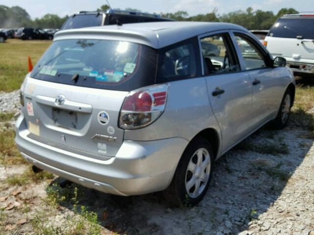 2T1KR32E85C347968 - 2005 TOYOTA COROLLA MA SILVER photo 4