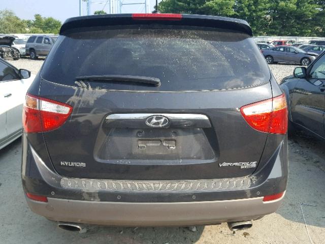 KM8NU73CX7U013040 - 2007 HYUNDAI VERACRUZ G BLACK photo 9