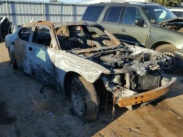 2B3LA43R06H485418 - 2006 DODGE CHARGER BURN photo 1