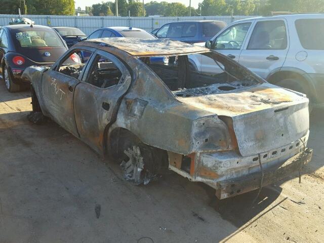 2B3LA43R06H485418 - 2006 DODGE CHARGER BURN photo 3