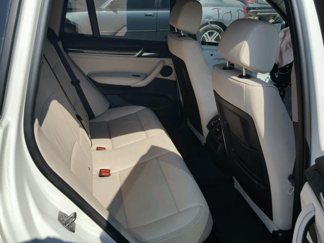 5UXWX9C55H0T02766 - 2017 BMW X3 XDRIVE2 WHITE photo 6
