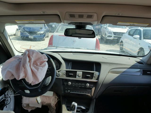 5UXWX9C55H0T02766 - 2017 BMW X3 XDRIVE2 WHITE photo 9