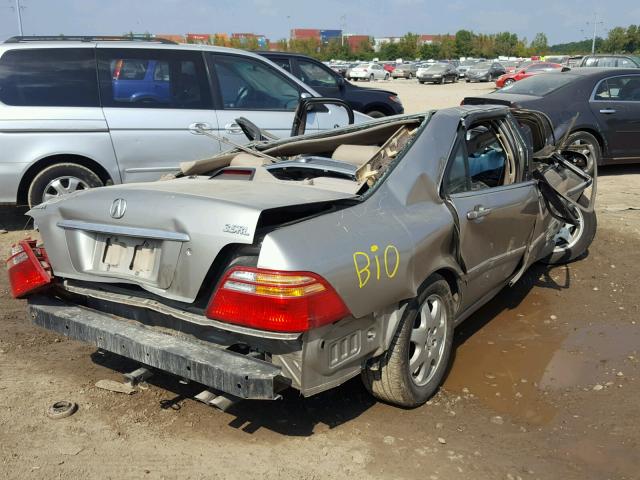 JH4KA96522C002796 - 2002 ACURA 3.5RL TAN photo 4