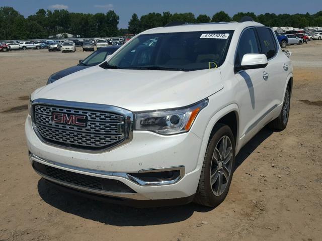 1GKKNPLS1HZ327051 - 2017 GMC ACADIA DEN WHITE photo 2