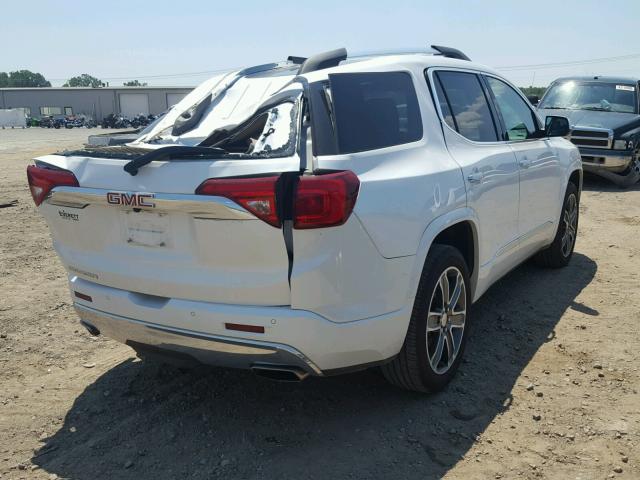 1GKKNPLS1HZ327051 - 2017 GMC ACADIA DEN WHITE photo 4