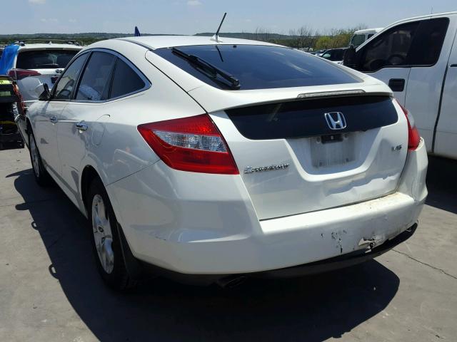 5J6TF1H51CL002175 - 2012 HONDA CROSSTOUR WHITE photo 3