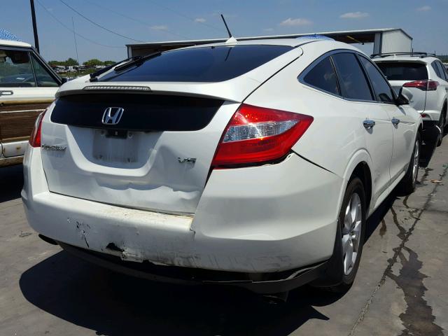 5J6TF1H51CL002175 - 2012 HONDA CROSSTOUR WHITE photo 4