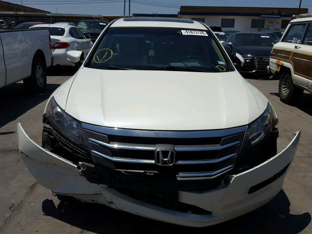 5J6TF1H51CL002175 - 2012 HONDA CROSSTOUR WHITE photo 9