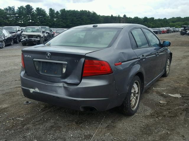 19UUA662X4A009039 - 2004 ACURA TL GRAY photo 4