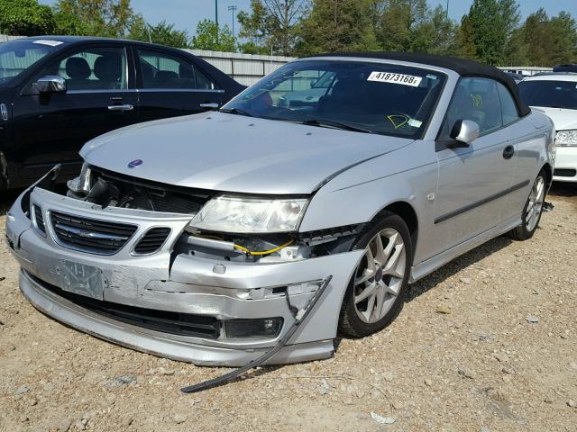 YS3FH79Y556016535 - 2005 SAAB 9-3 AERO SILVER photo 2