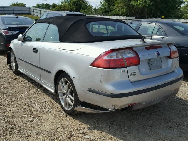 YS3FH79Y556016535 - 2005 SAAB 9-3 AERO SILVER photo 3