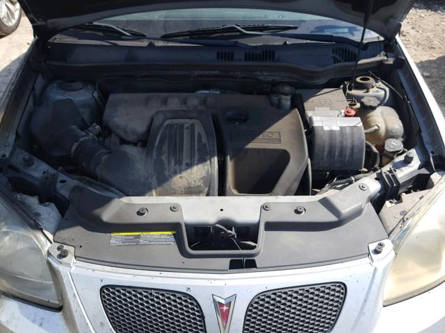 1G2AS18H997141768 - 2009 PONTIAC G5 SILVER photo 7