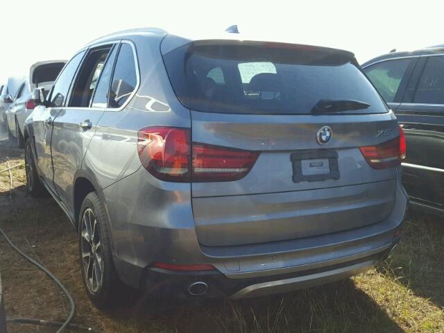 5UXKS4C52F0N09869 - 2015 BMW X5 XDRIVE3 GRAY photo 3