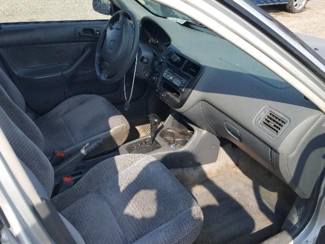 2HGEJ6616YH913134 - 2000 HONDA CIVIC BASE SILVER photo 5