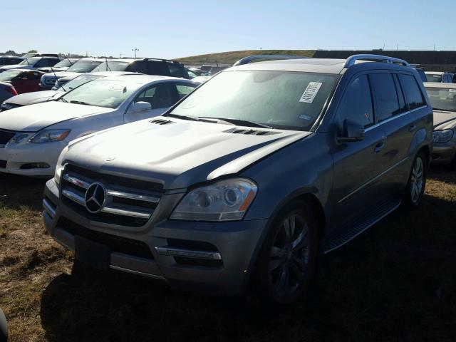 4JGBF7BE5CA771251 - 2012 MERCEDES-BENZ GL 450 4MA SILVER photo 2