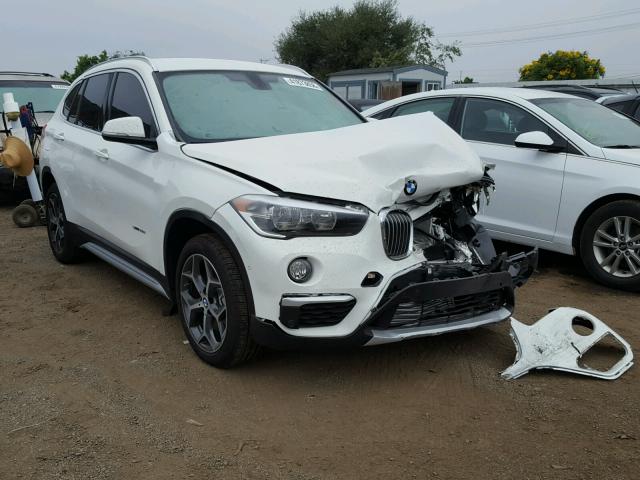 WBXHU7C32J5L05027 - 2018 BMW X1 SDRIVE2 WHITE photo 1