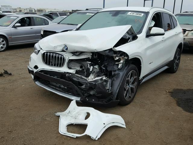 WBXHU7C32J5L05027 - 2018 BMW X1 SDRIVE2 WHITE photo 2