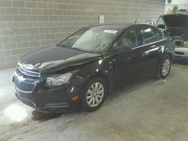 1G1PC5SH6B7251999 - 2011 CHEVROLET CRUZE LS GRAY photo 2