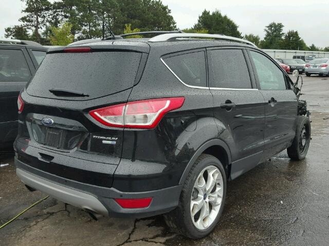 1FMCU9J90DUD69762 - 2013 FORD ESCAPE BLACK photo 4