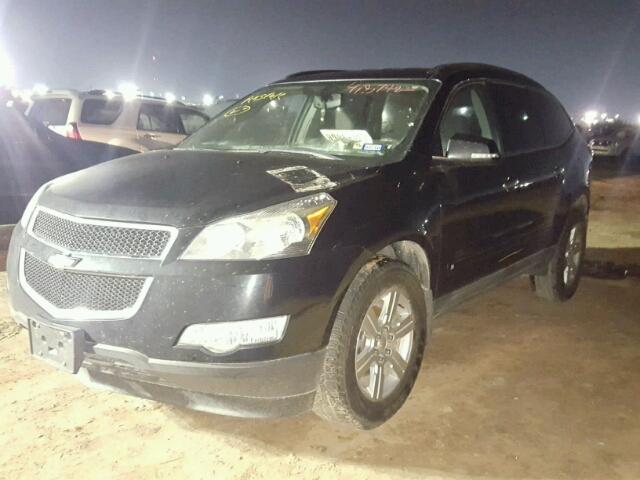 1GNLRFED5AS124389 - 2010 CHEVROLET TRAVERSE CHARCOAL photo 2