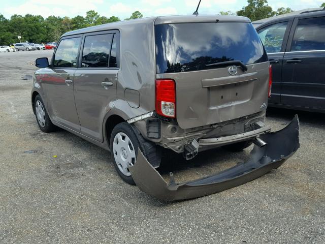 JTLZE4FE9CJ024593 - 2012 TOYOTA SCION XB Beige Foto 3