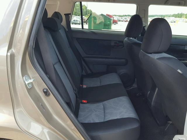 JTLZE4FE9CJ024593 - 2012 TOYOTA SCION XB Beige Foto 6
