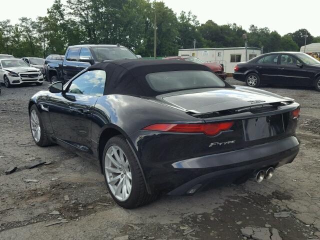 SAJWA6E75E8K10541 - 2014 JAGUAR F-TYPE BLACK photo 3