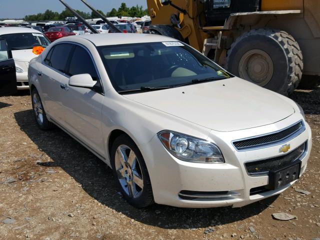 1G1ZC5E06CF325038 - 2012 CHEVROLET MALIBU 1LT WHITE photo 1
