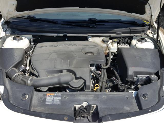 1G1ZC5E06CF325038 - 2012 CHEVROLET MALIBU 1LT WHITE photo 7